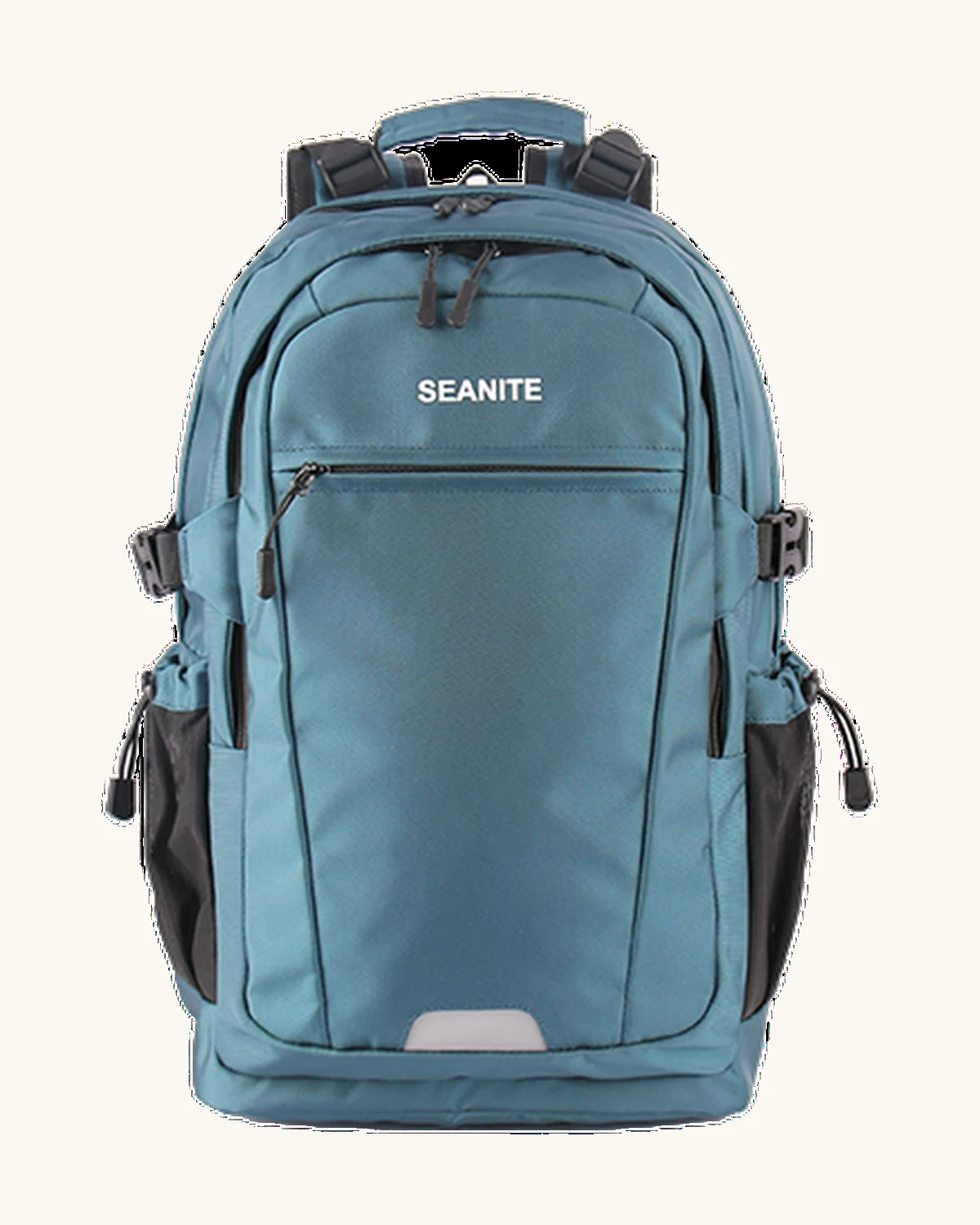 Blue commuter backpack