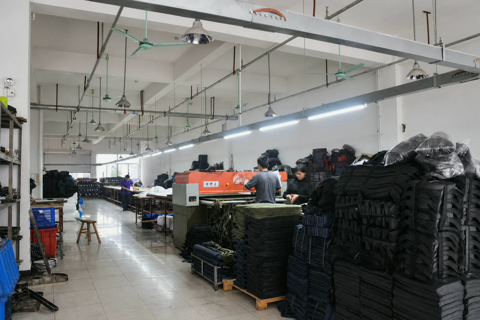Cutting and material preparation area
