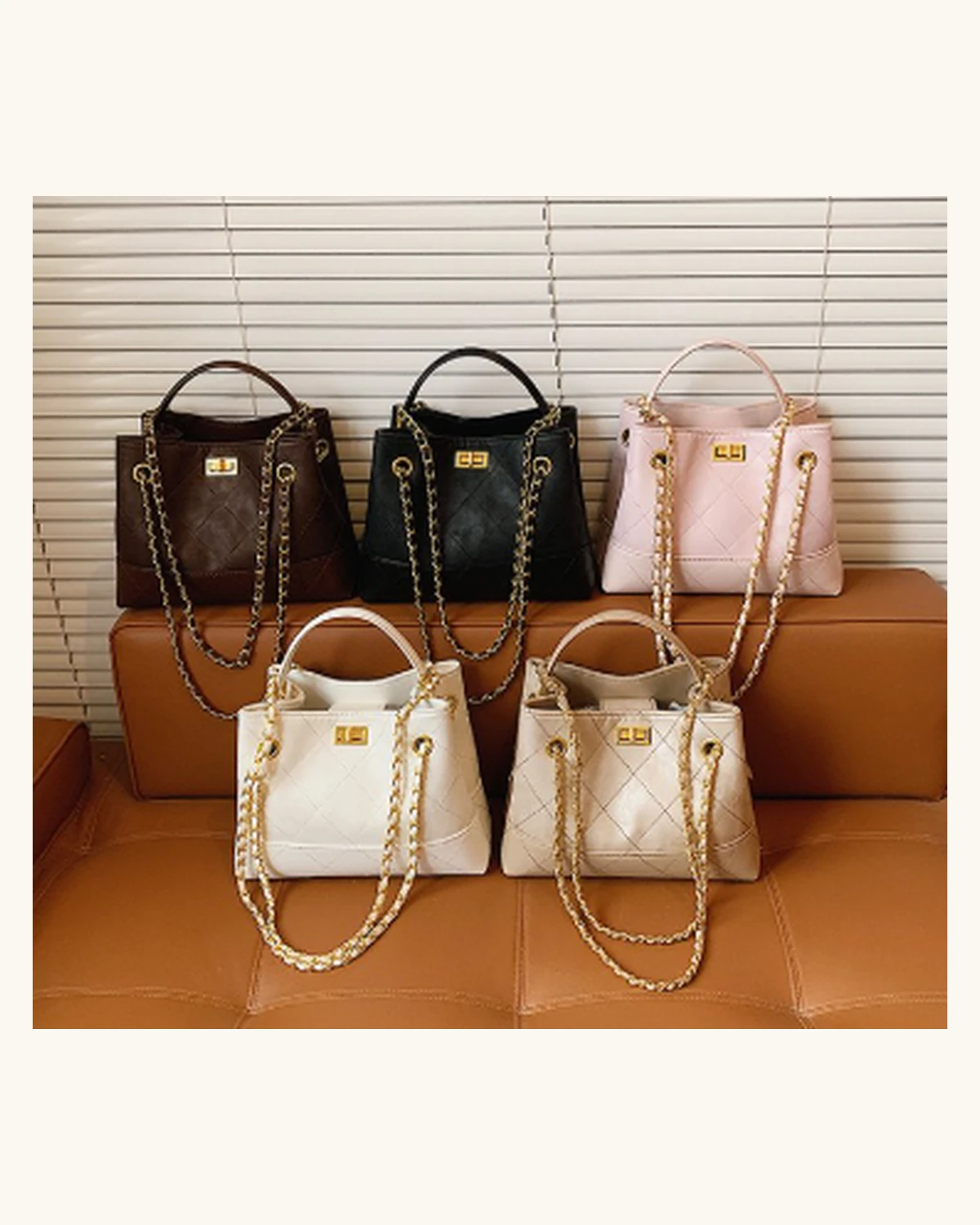 Women's handbag color selection