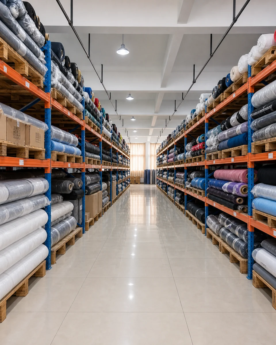 Organized material warehouse