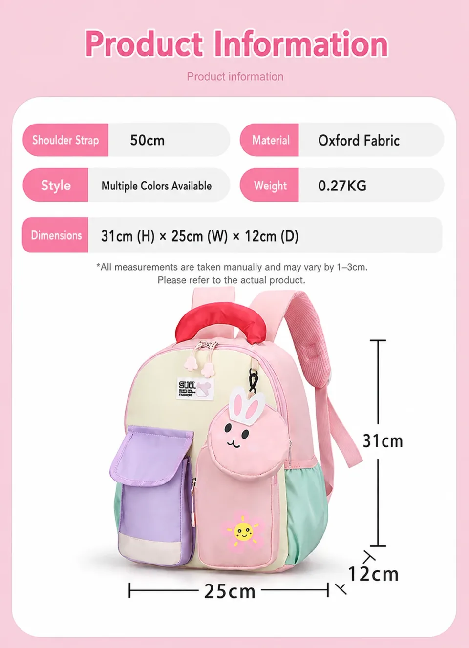 Mochila escolar 54# — Detalles del producto 05