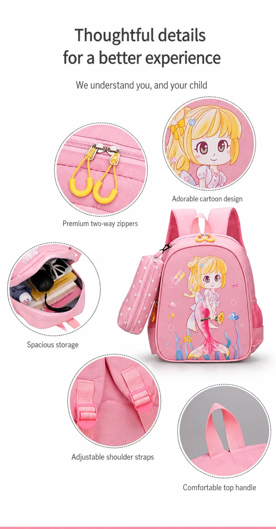 Mochila escolar 211-3# — Detalles del producto 01