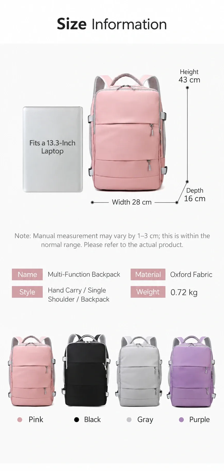 Mochila 2033 — Detalles del producto 11