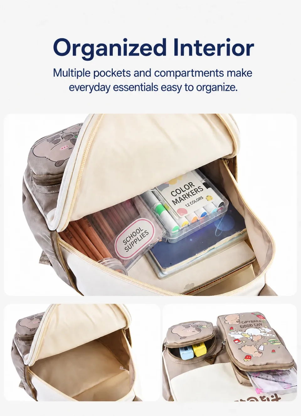 Mochila escolar 8026# — Detalles del producto 05