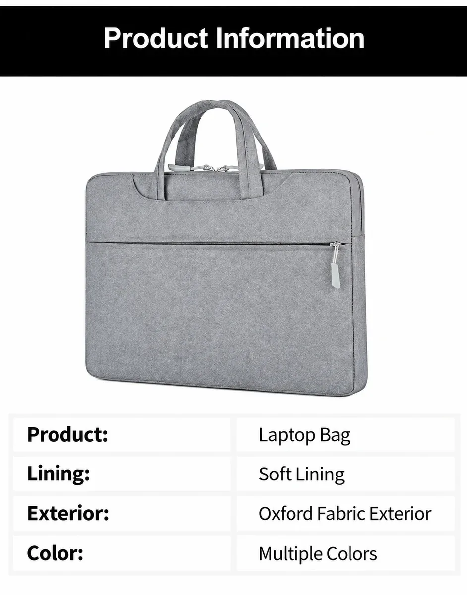 Bolsa para notebook 030 (With Shoulder Strap) — Detalhes do produto 19