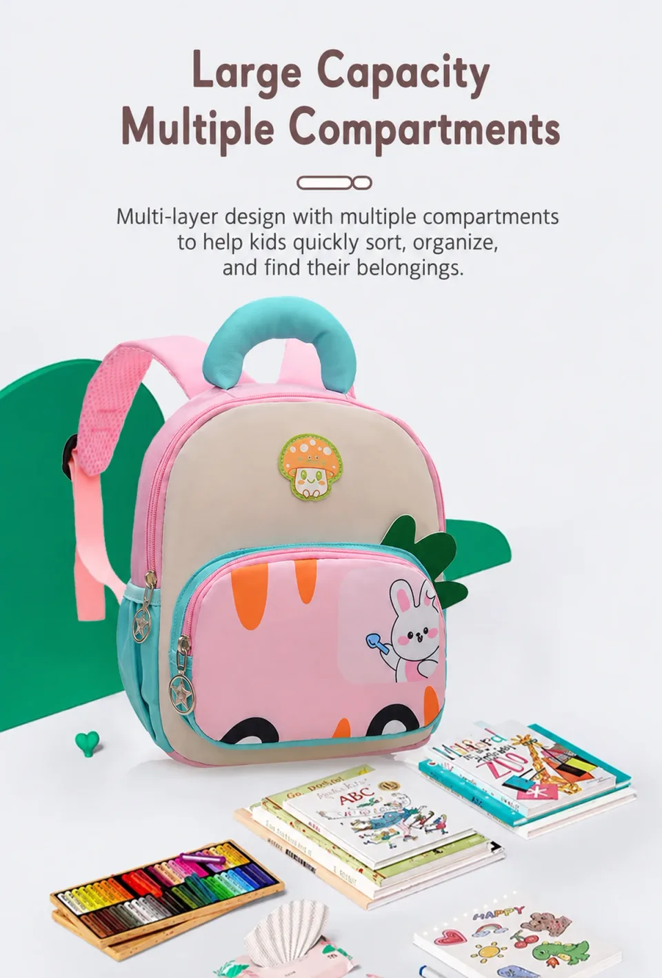 Mochila escolar 2357# — Detalles del producto 03