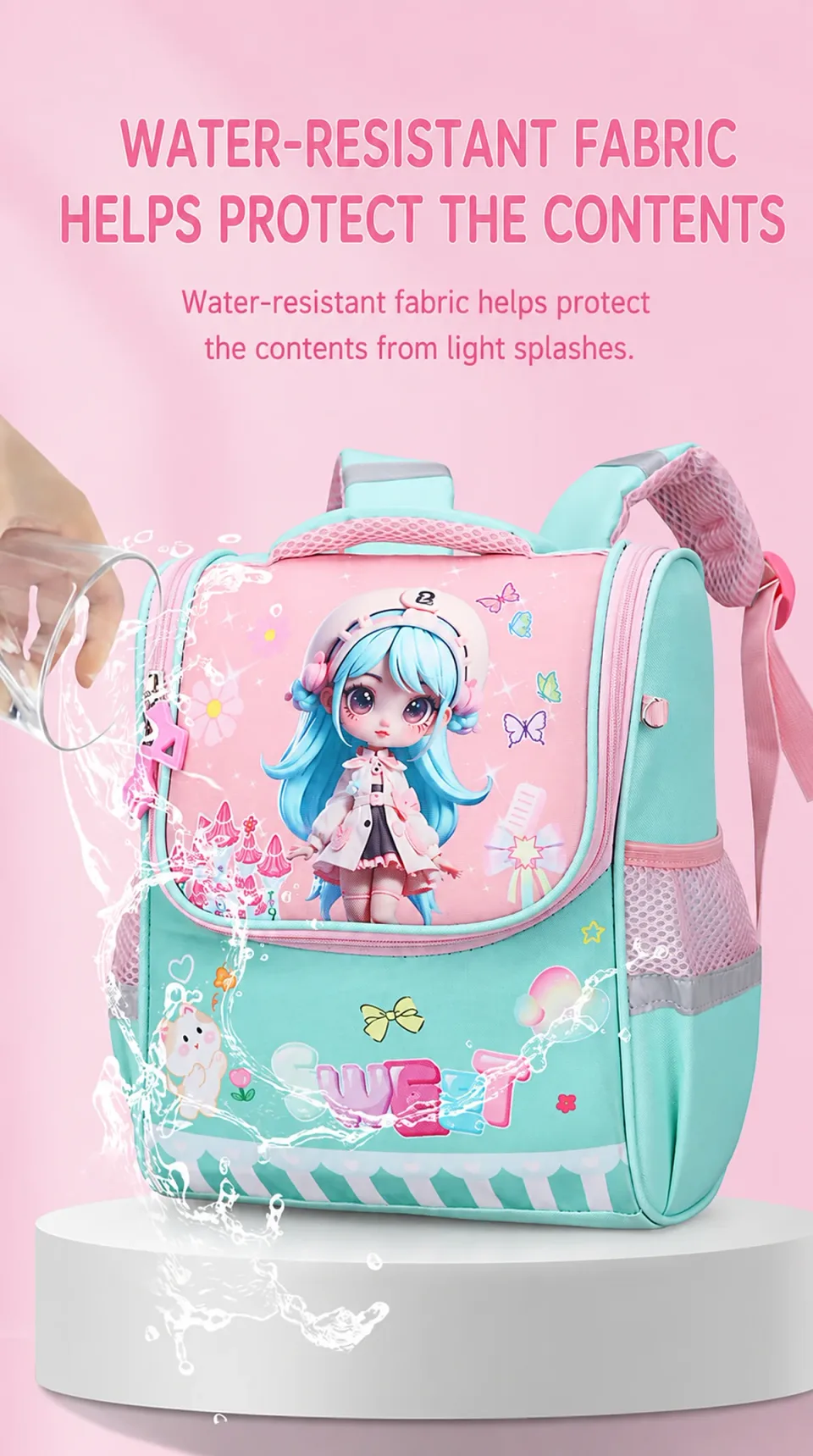Kids School Bag 930-2# — Product details 01