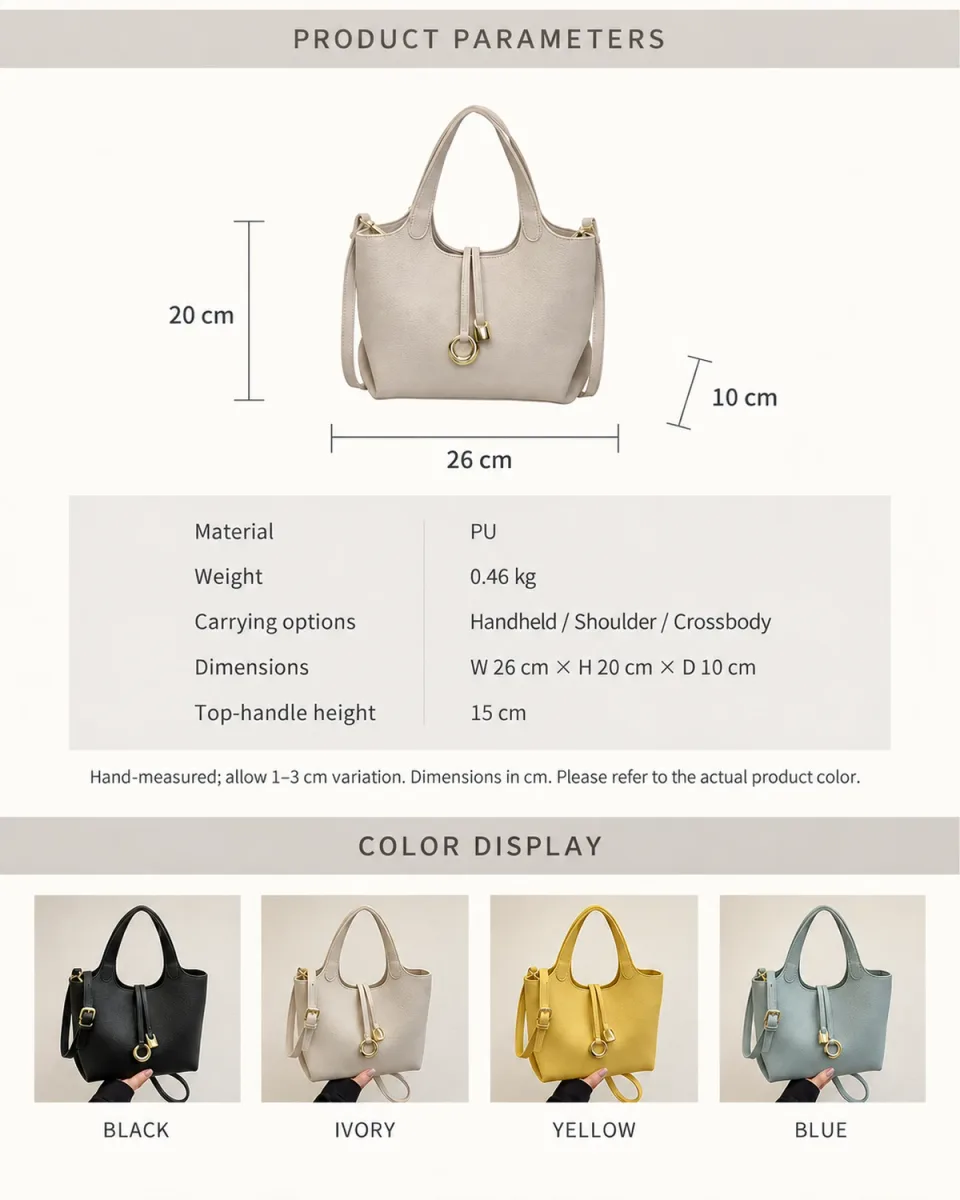 Women's Handbag 8068 — Product details 01