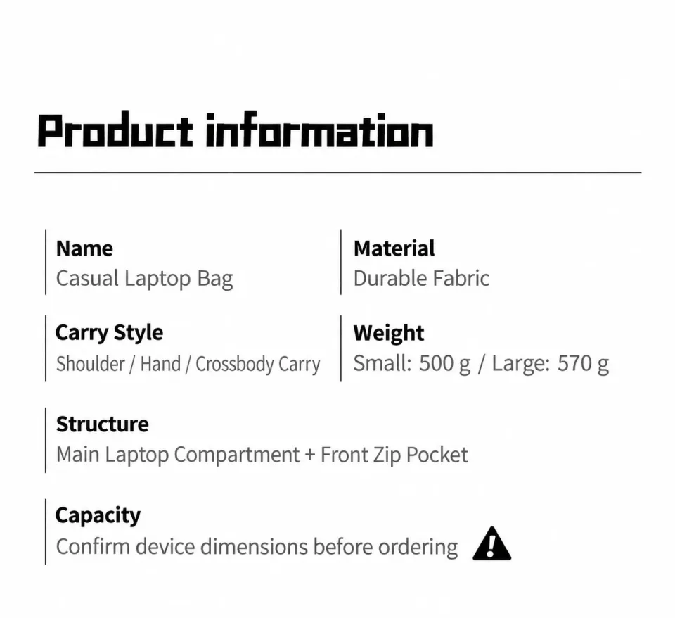 Bolsa para notebook 6513 (Standard) — Detalhes do produto 11