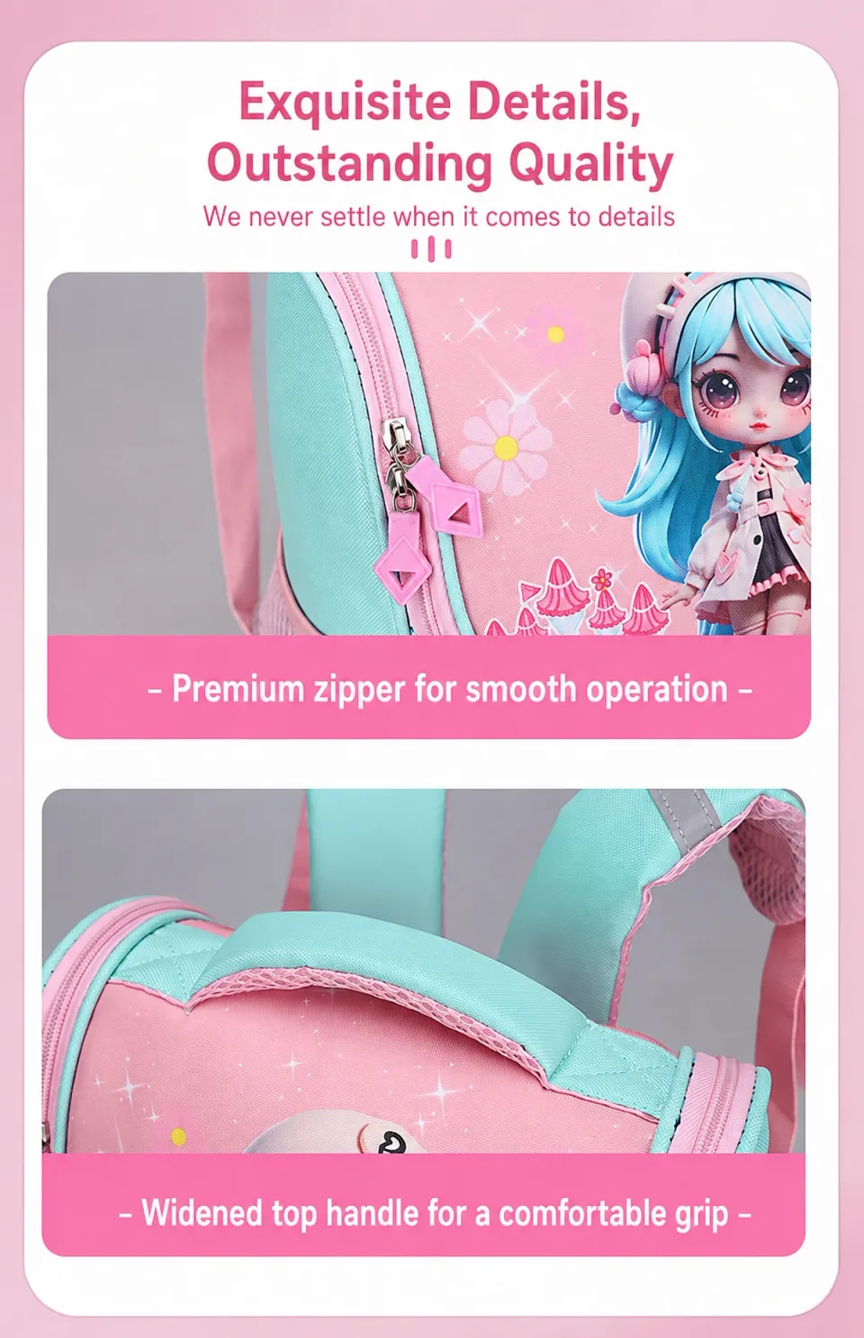 Kids School Bag 930-2# — Product details 09