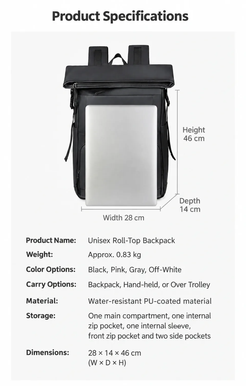 Backpack 26524 — Product details 12