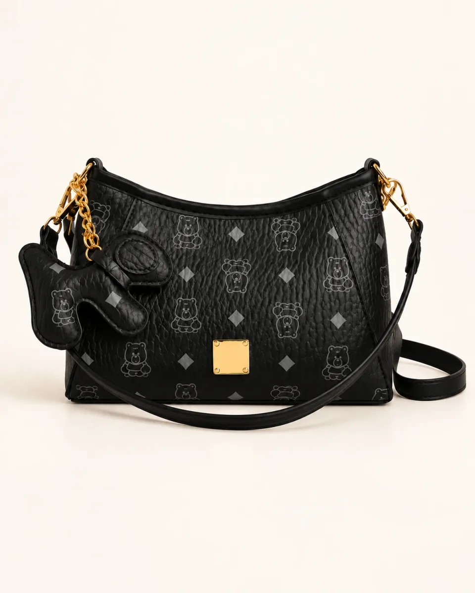 Women's Handbag 7033# — Black