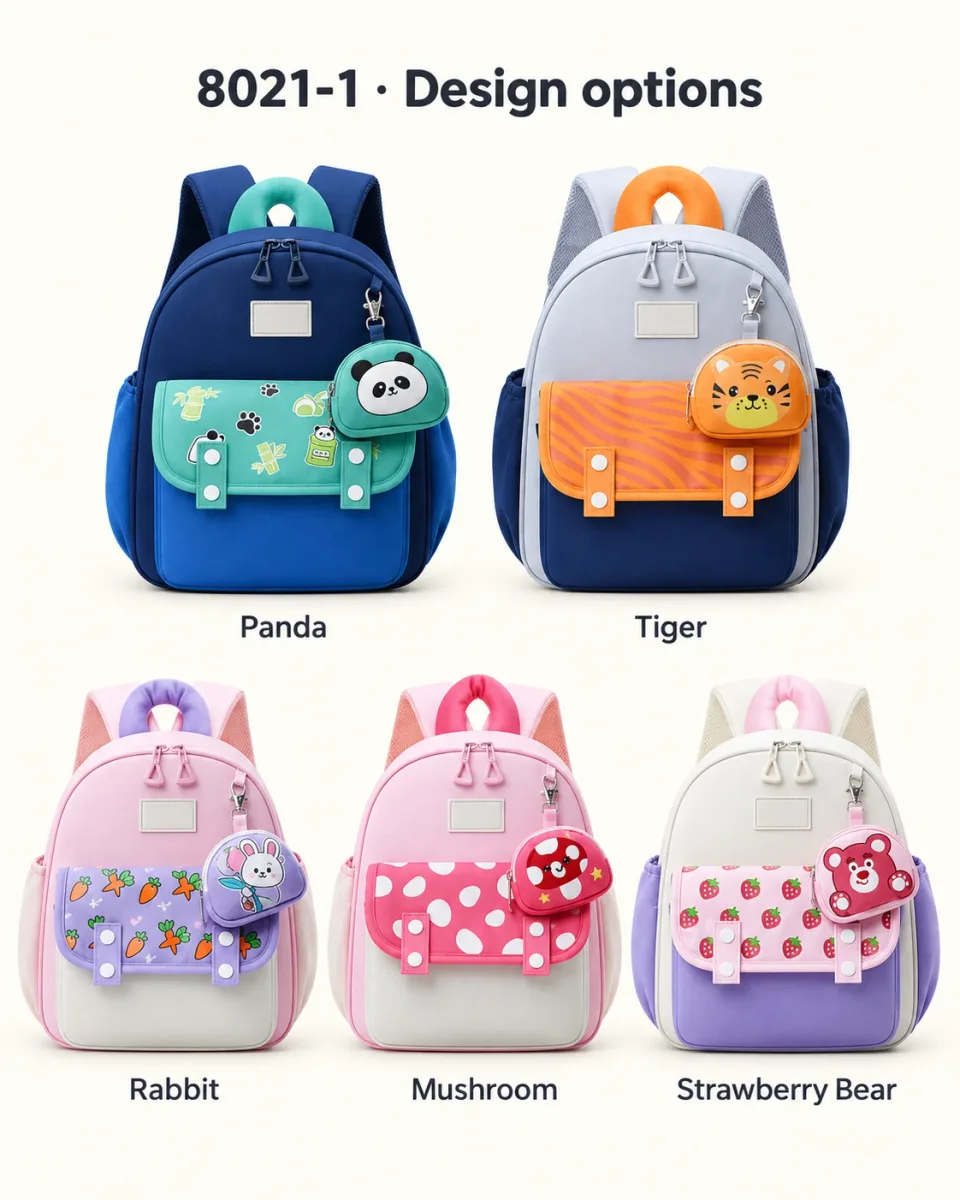 Kids School Bag 8021-1# — Product details 04