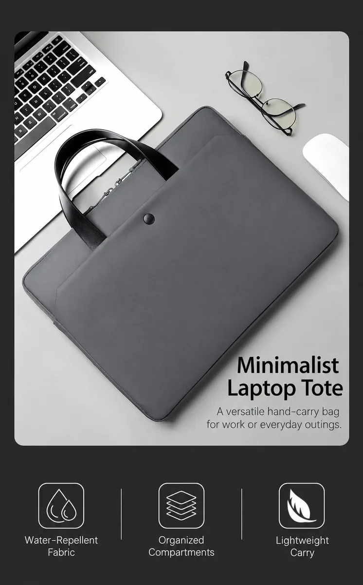 Laptop Bag 729 (Without Shoulder Strap) — Product details 06