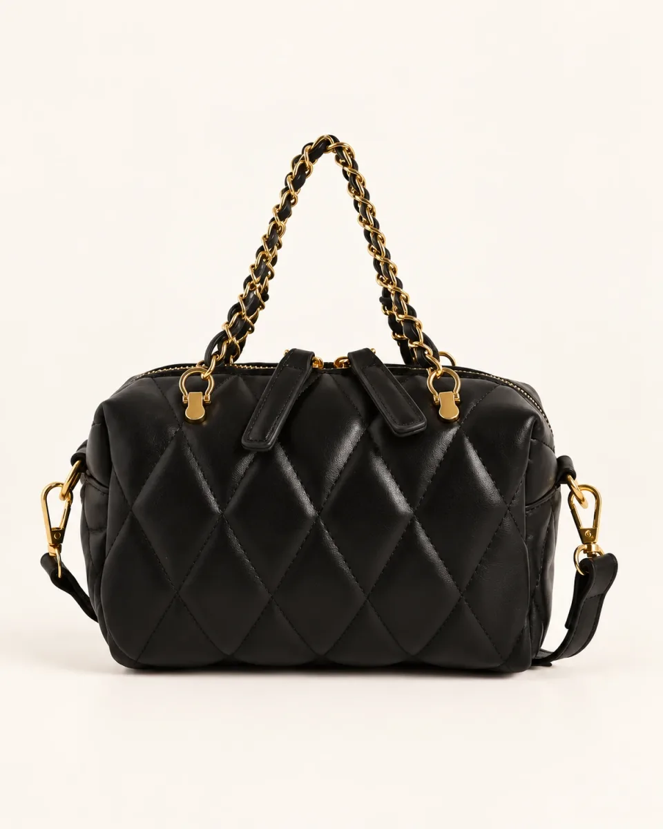 Women's Handbag 6319 — Black