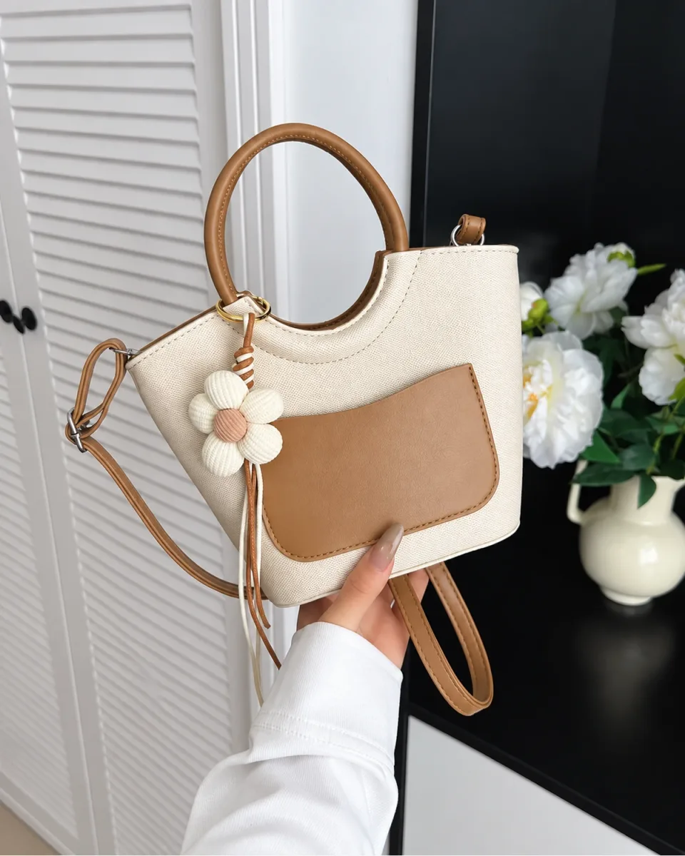 Women's Handbag 9853 — Off White