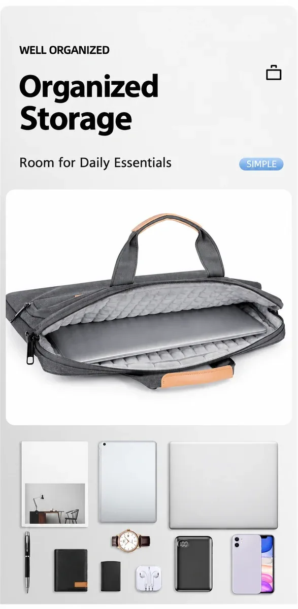Bolsa para notebook 727 (Air-Cushioned) — Detalhes do produto 20