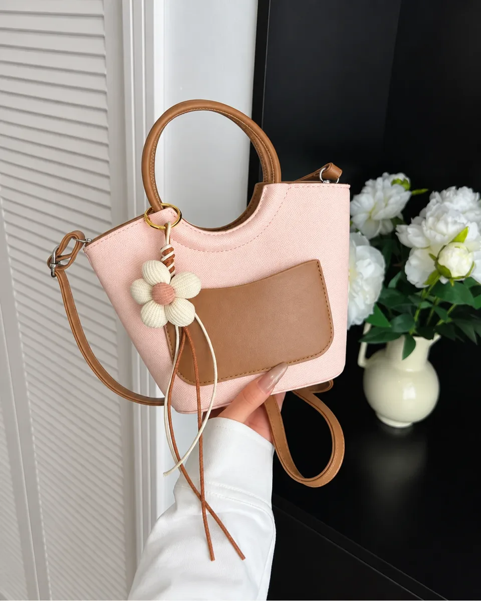 Women's Handbag 9853 — Pink