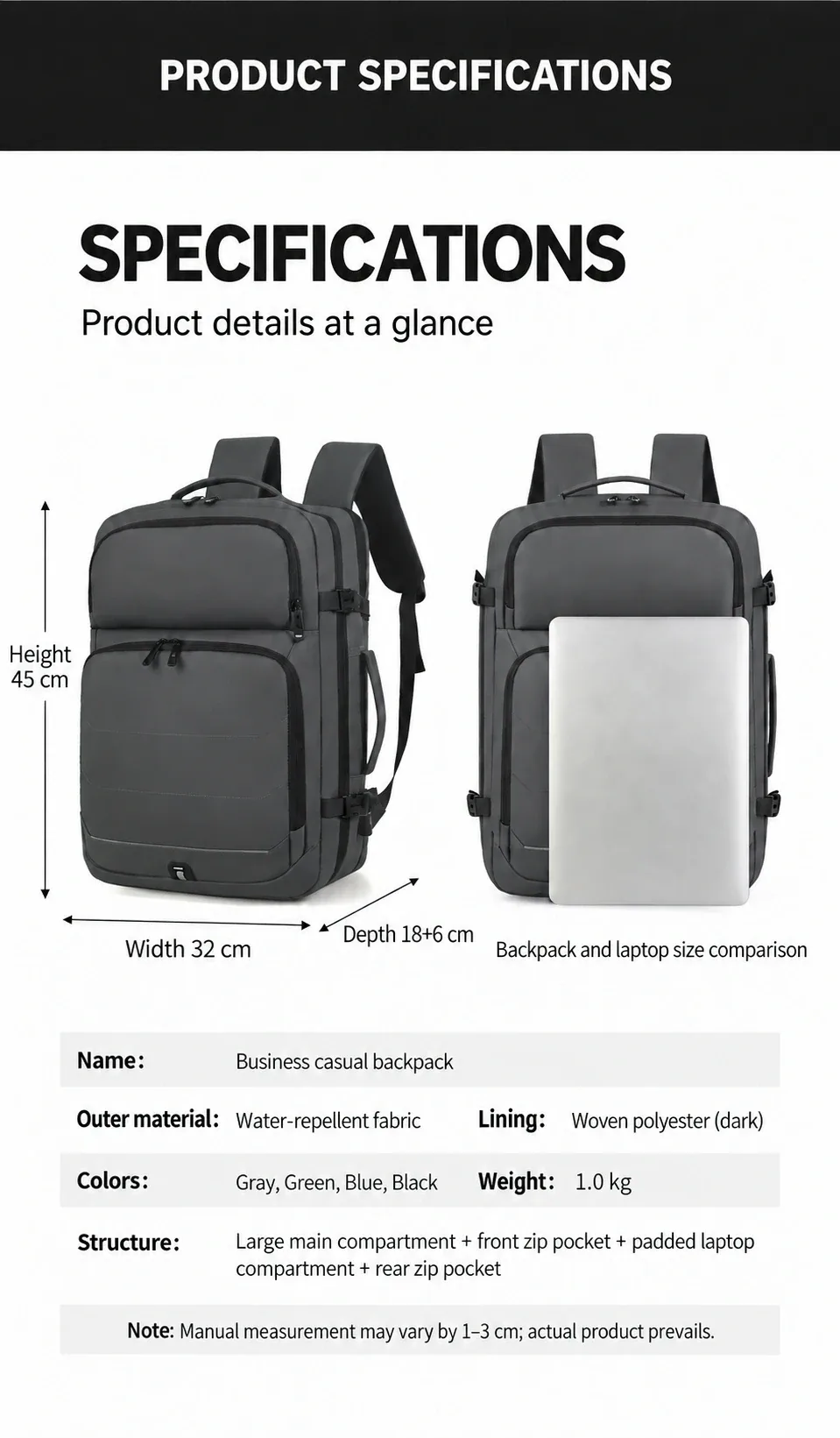 Mochila 9807 — Detalles del producto 17