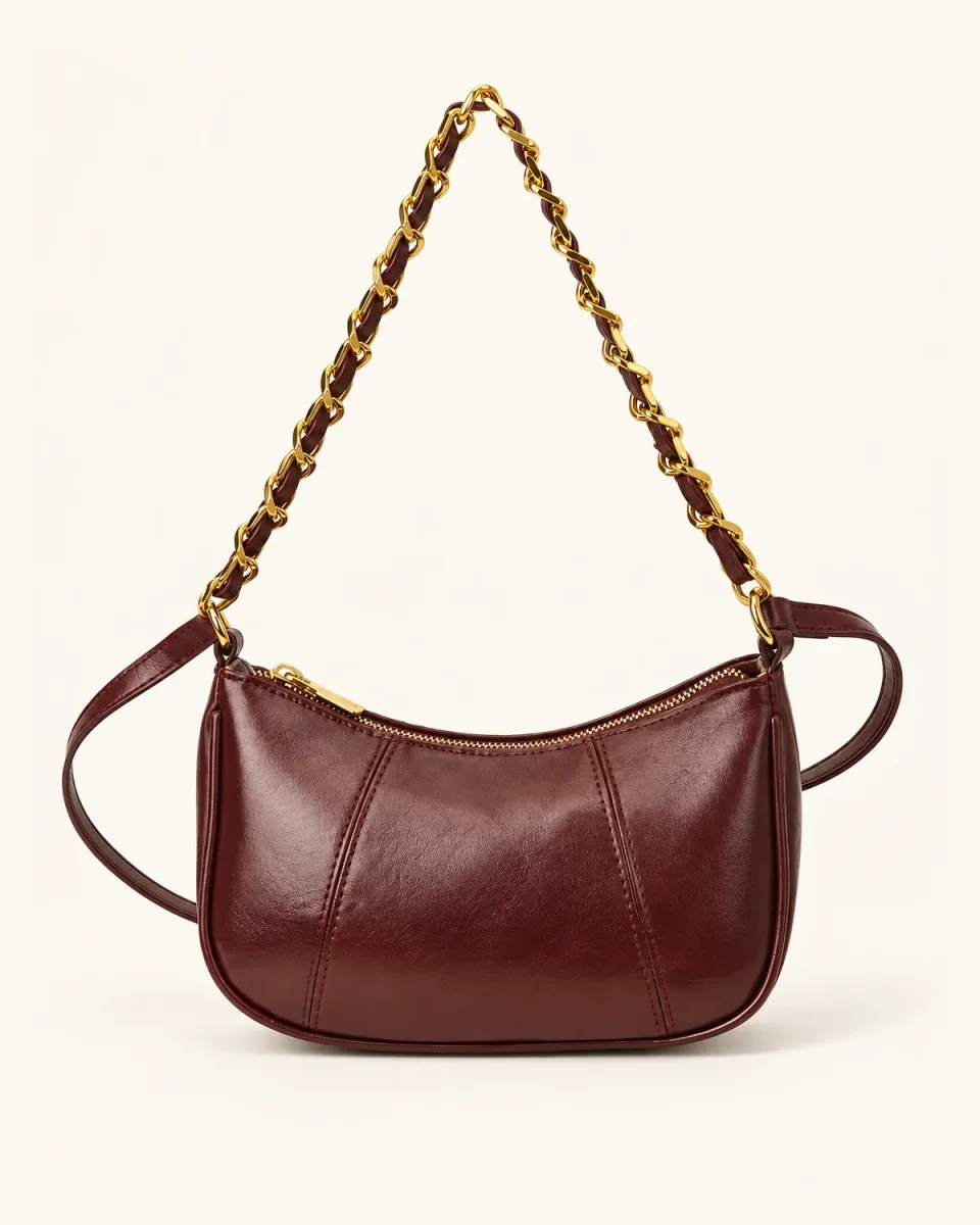 Women's Handbag 2103 — Burgundy