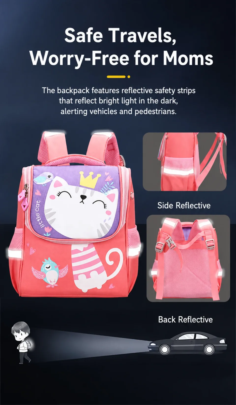 Kids School Bag 930# — Product details 05