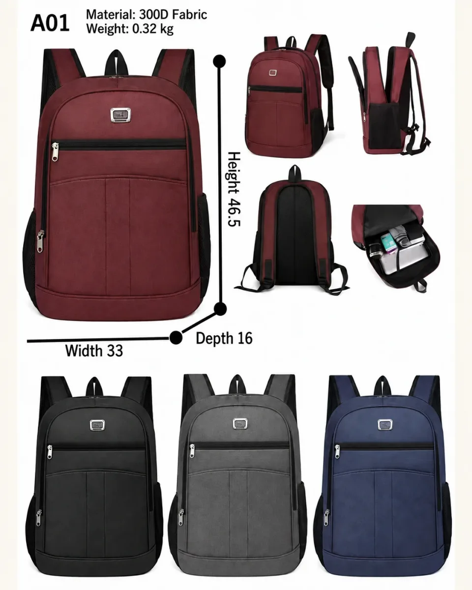 Mochila A01 — Detalles del producto 10