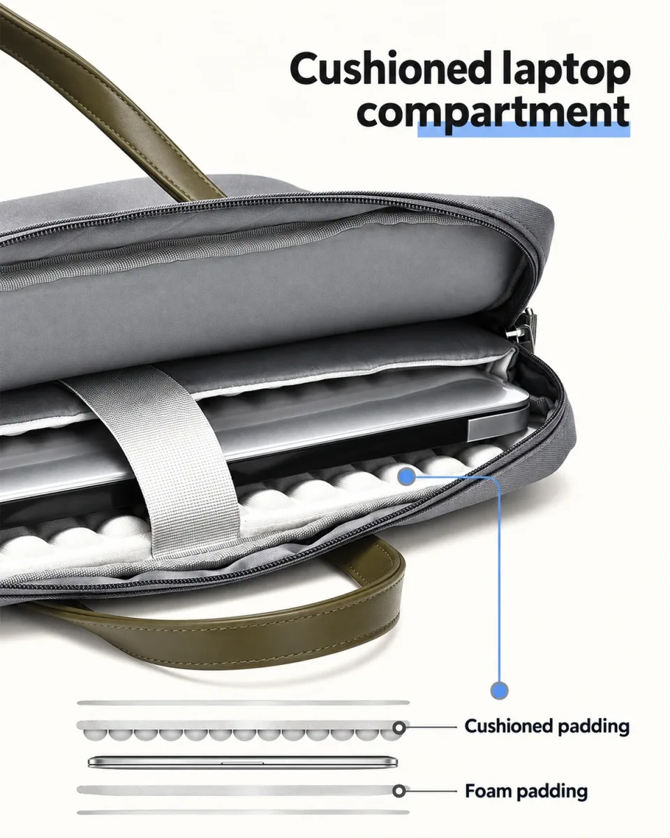 Laptop Bag 731 (Air-Cushioned) — Product details 04