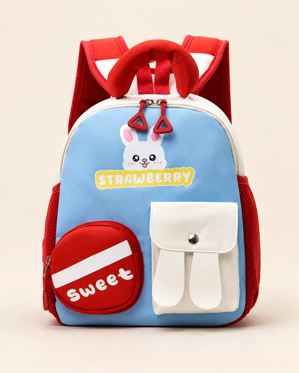 Mochila escolar 8001# — Rojo