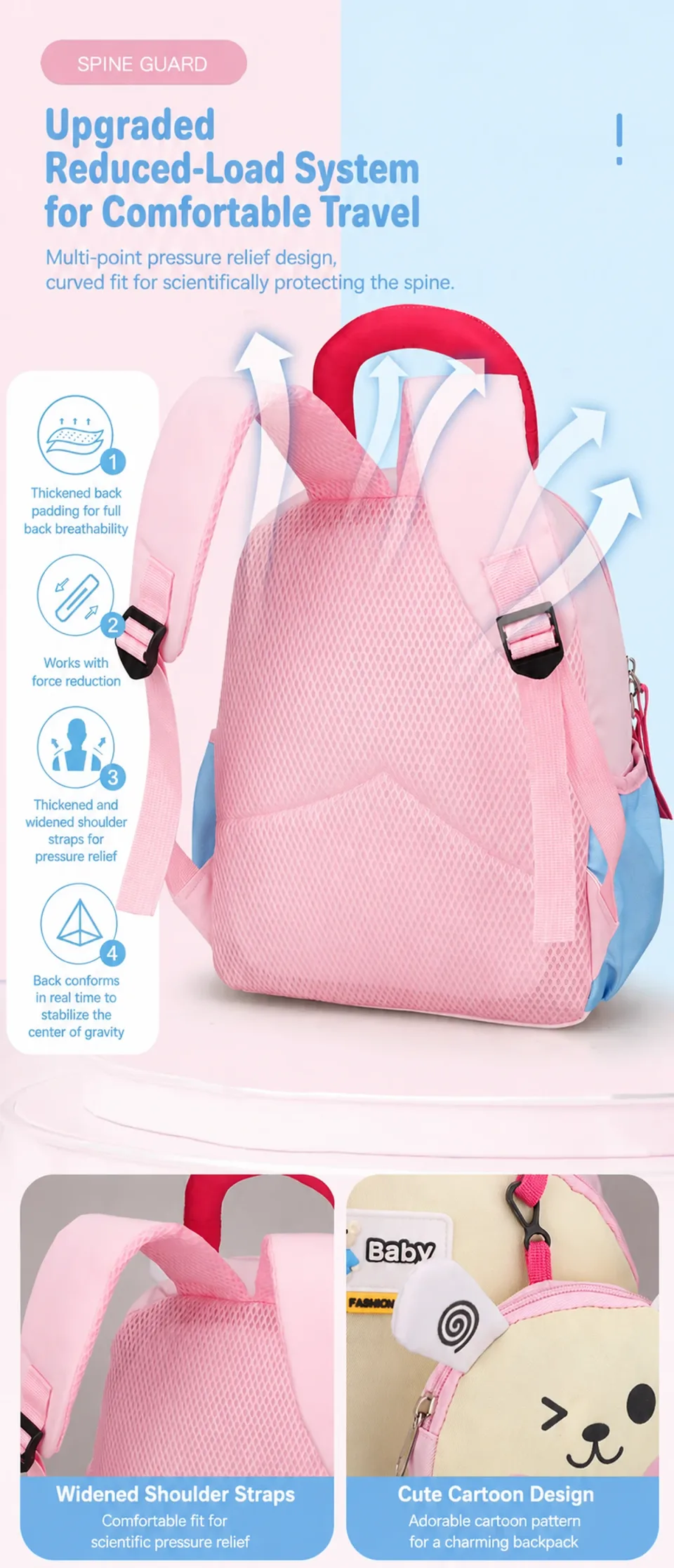 Kids School Bag 52# — Product details 04