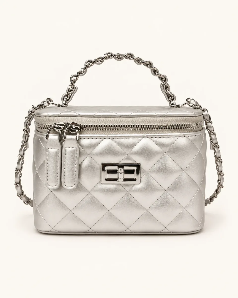 Women's Handbag 010 — Silver