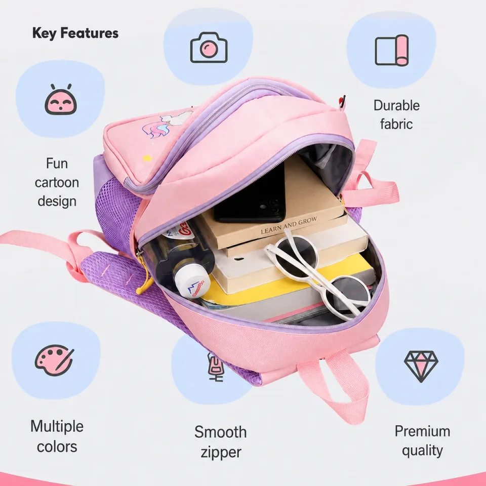 Mochila escolar 211-5# — Detalles del producto 04