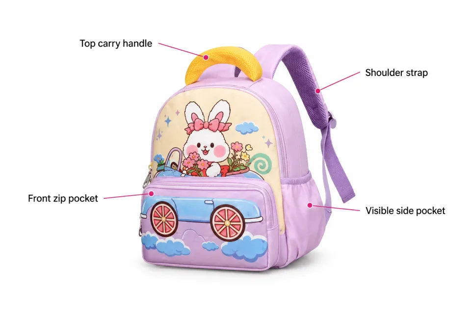 Mochila escolar 718# — Detalhes do produto 08