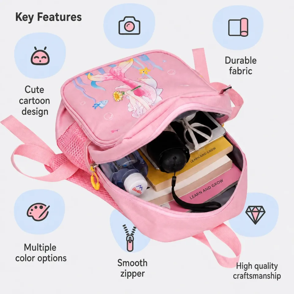 Mochila escolar 211-3# — Detalles del producto 04