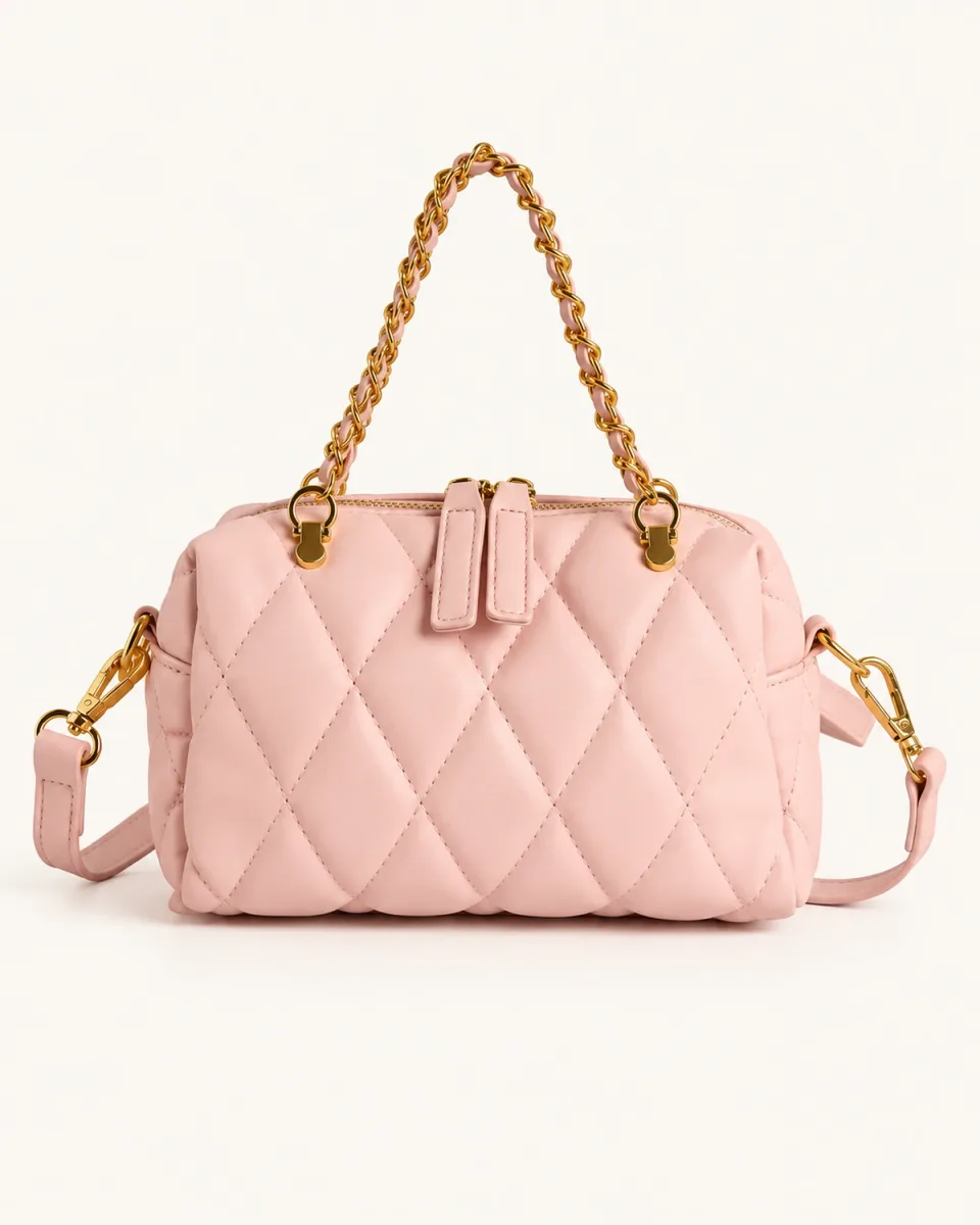 Women's Handbag 6319 — Pink