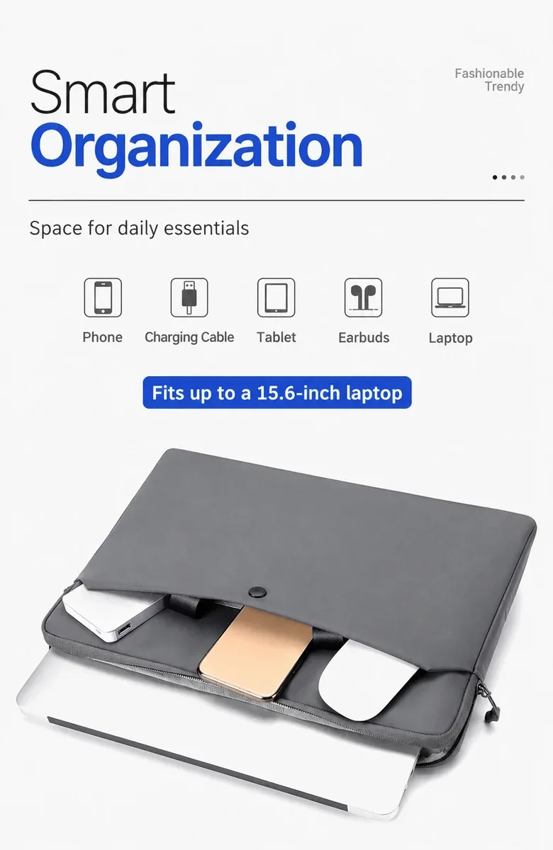 Laptop Bag 729 (Without Shoulder Strap) — Product details 17