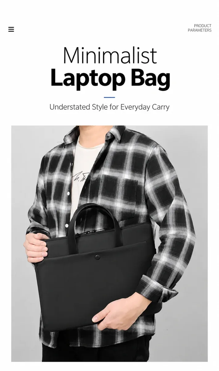 Laptop Bag 729 (Without Shoulder Strap) — Product details 14