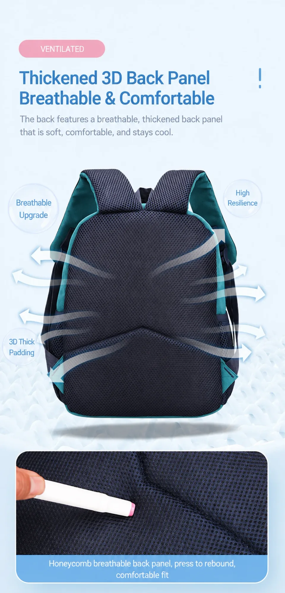 Kids School Bag 51# — Product details 05