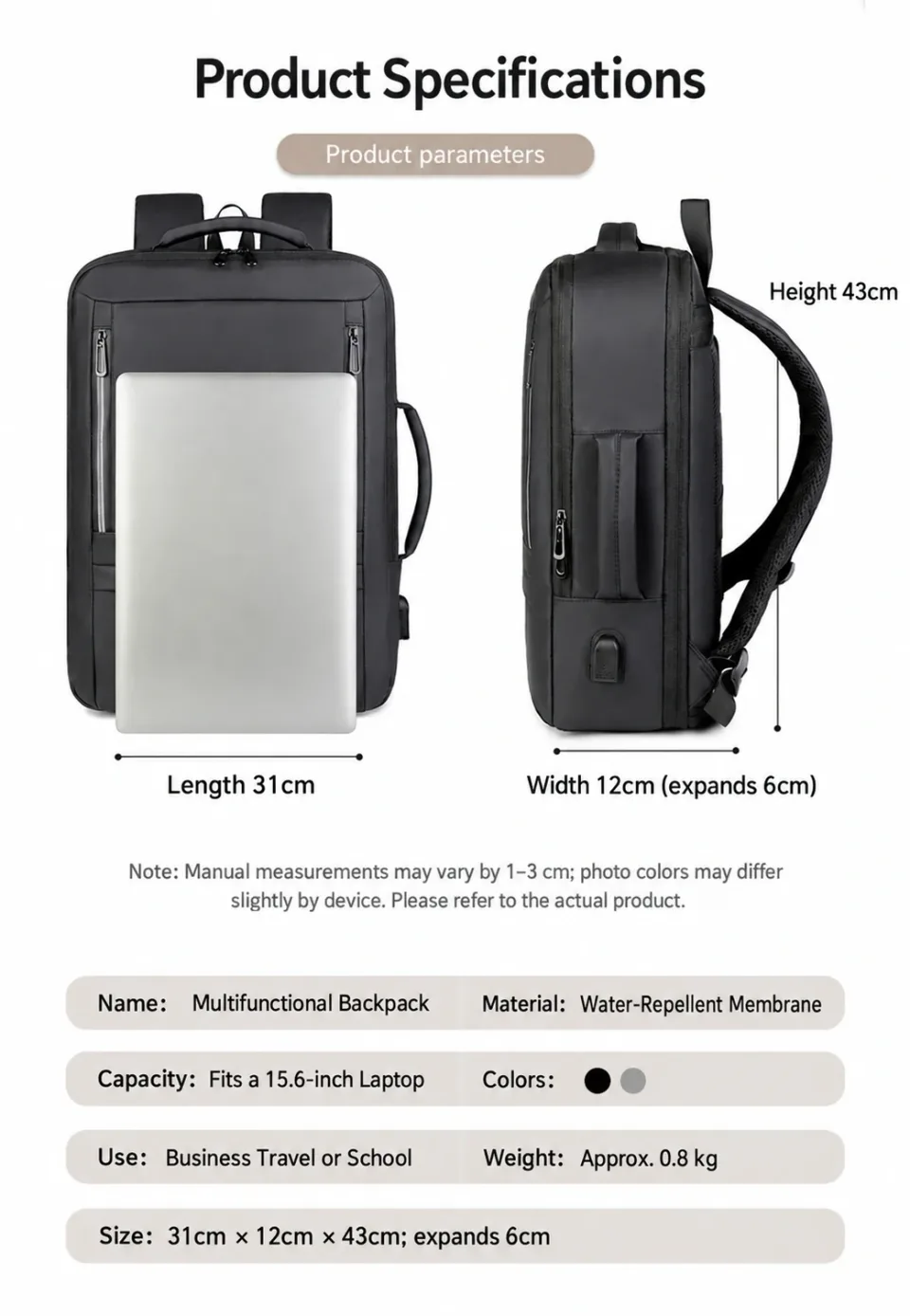Backpack 2059 — Product details 15