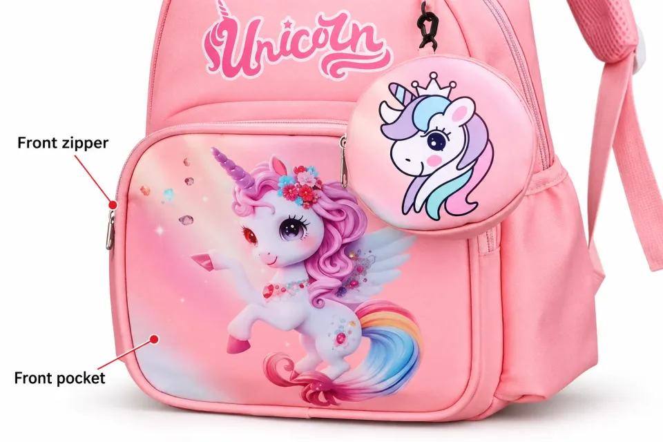 Kids School Bag 813# — Product details 04
