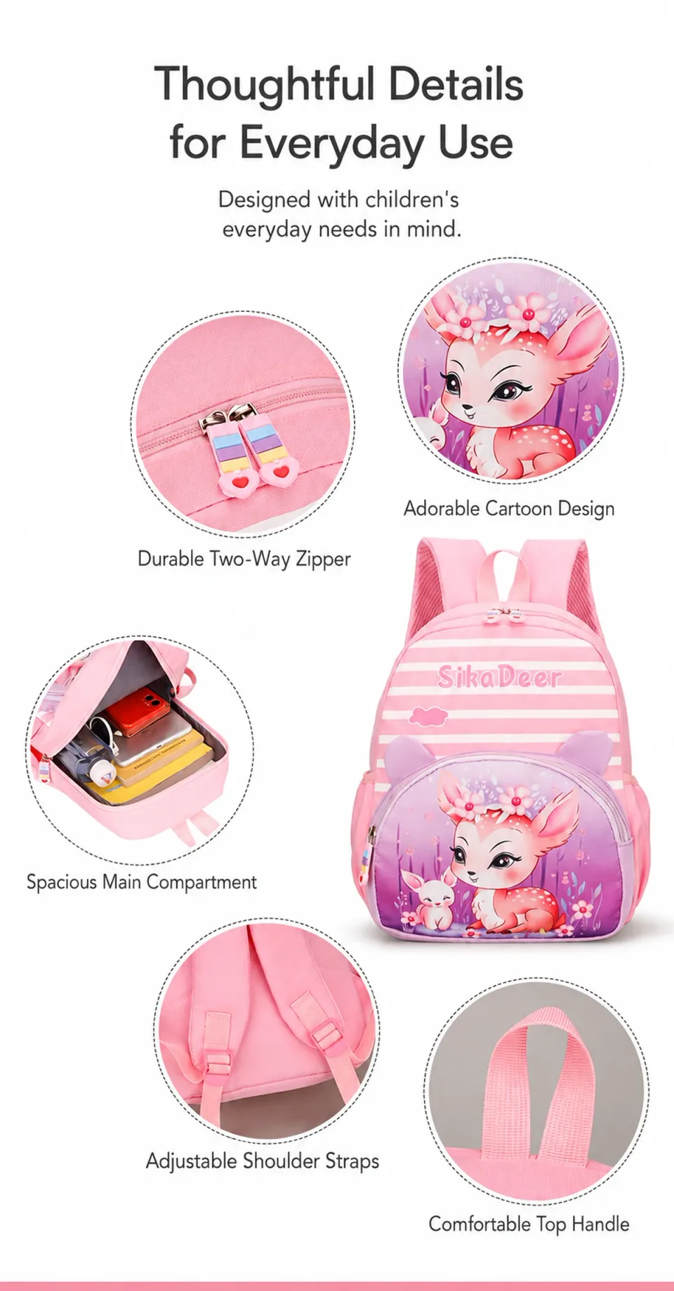 Mochila escolar 5516# — Detalles del producto 03