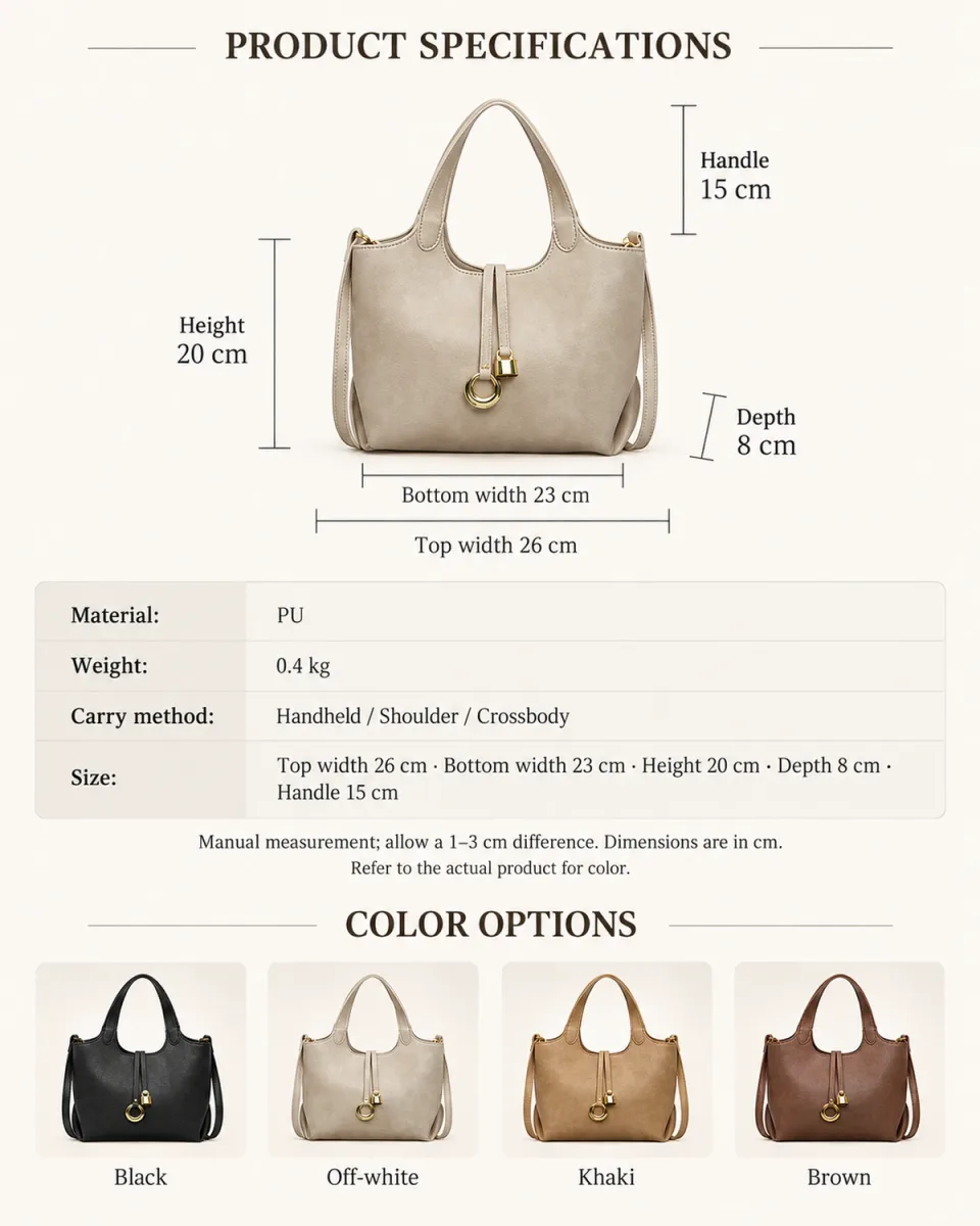 Women's Handbag 8069 — Product details 01