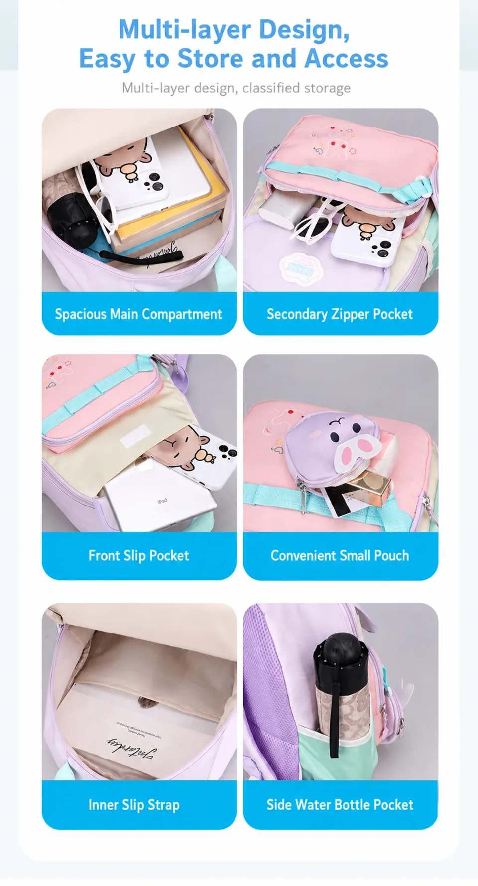 Kids School Bag 53# — Product details 10
