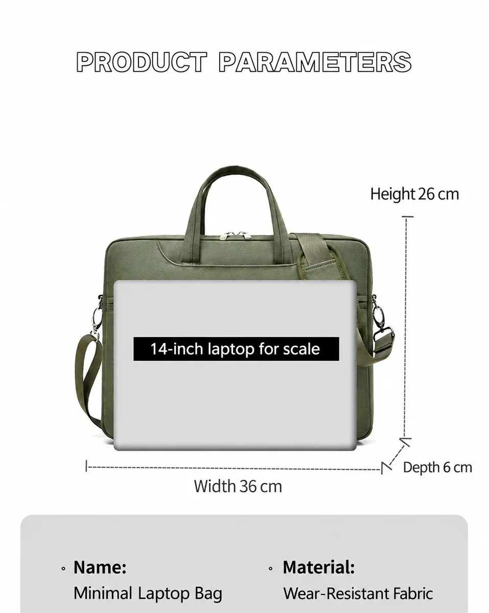 Laptop Bag 733 (Air-Cushioned) — Product details 08