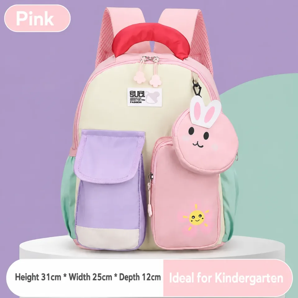 Mochila escolar 54# — Rosa