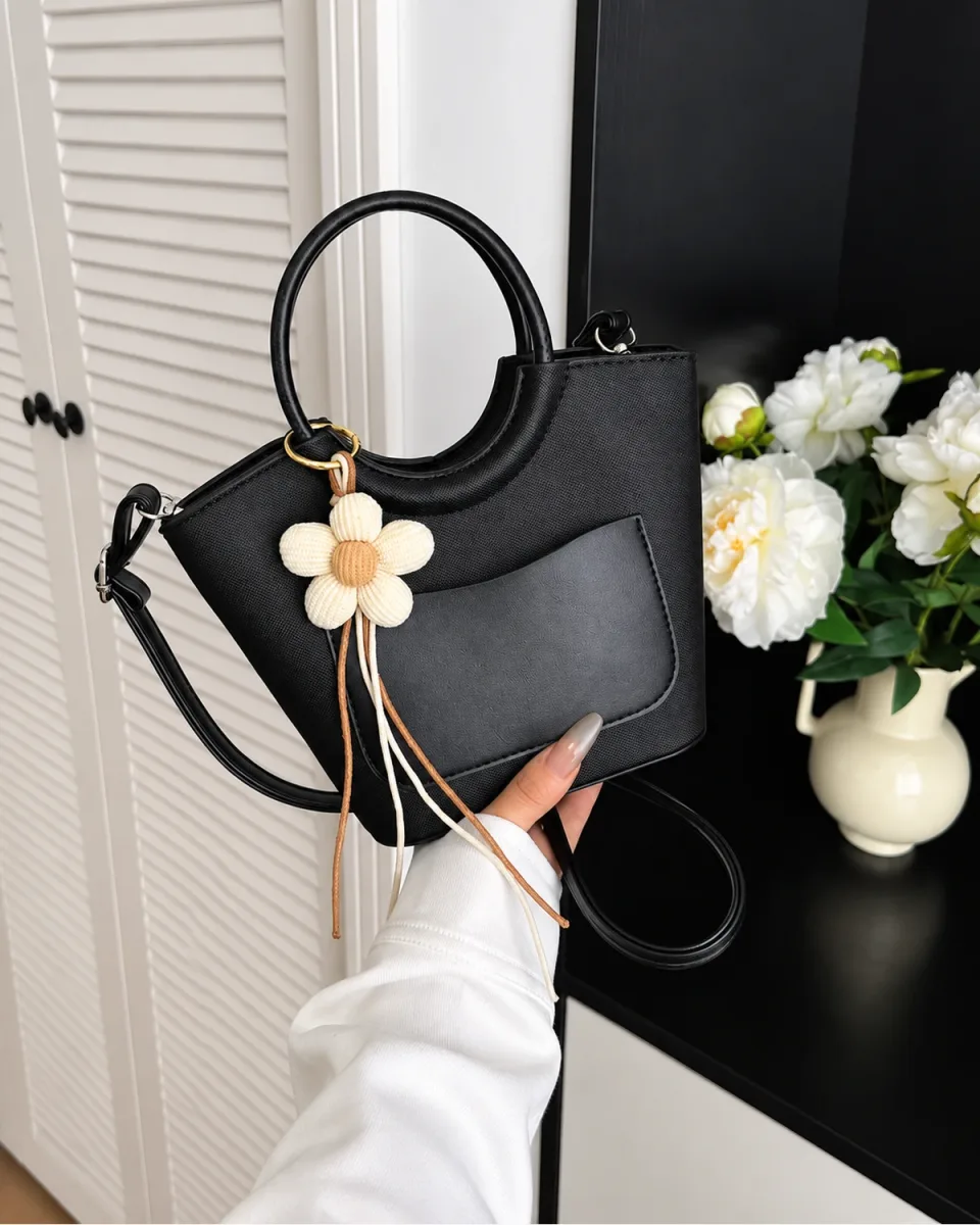 Women's Handbag 9853 — Black