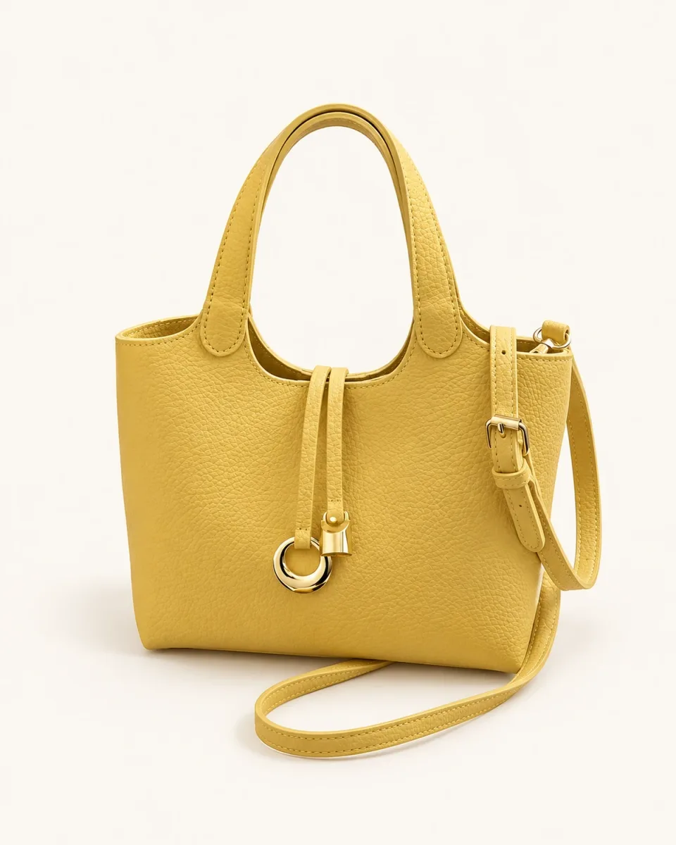 Women's Handbag 8068 — Yellow