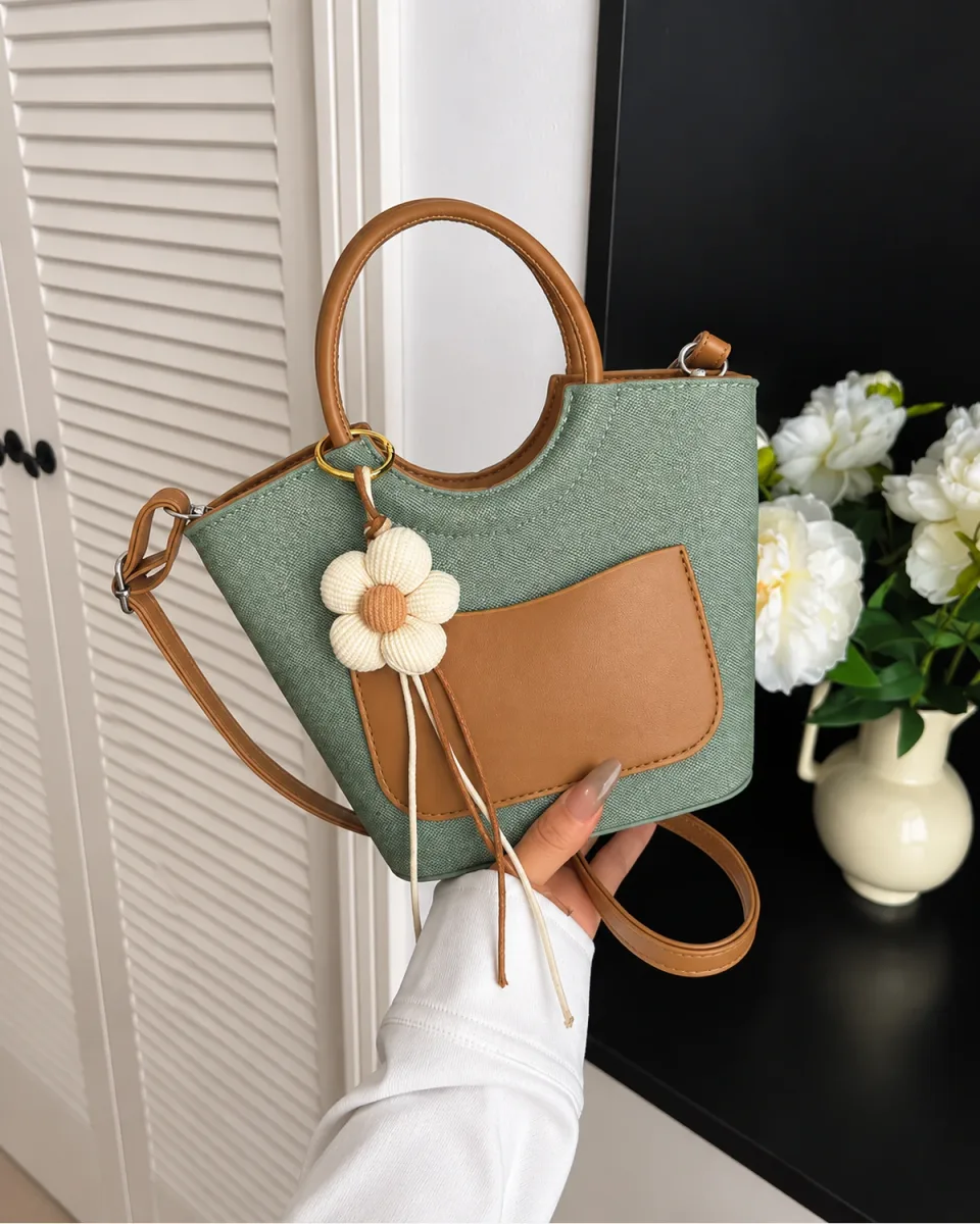 Women's Handbag 9853 — Green