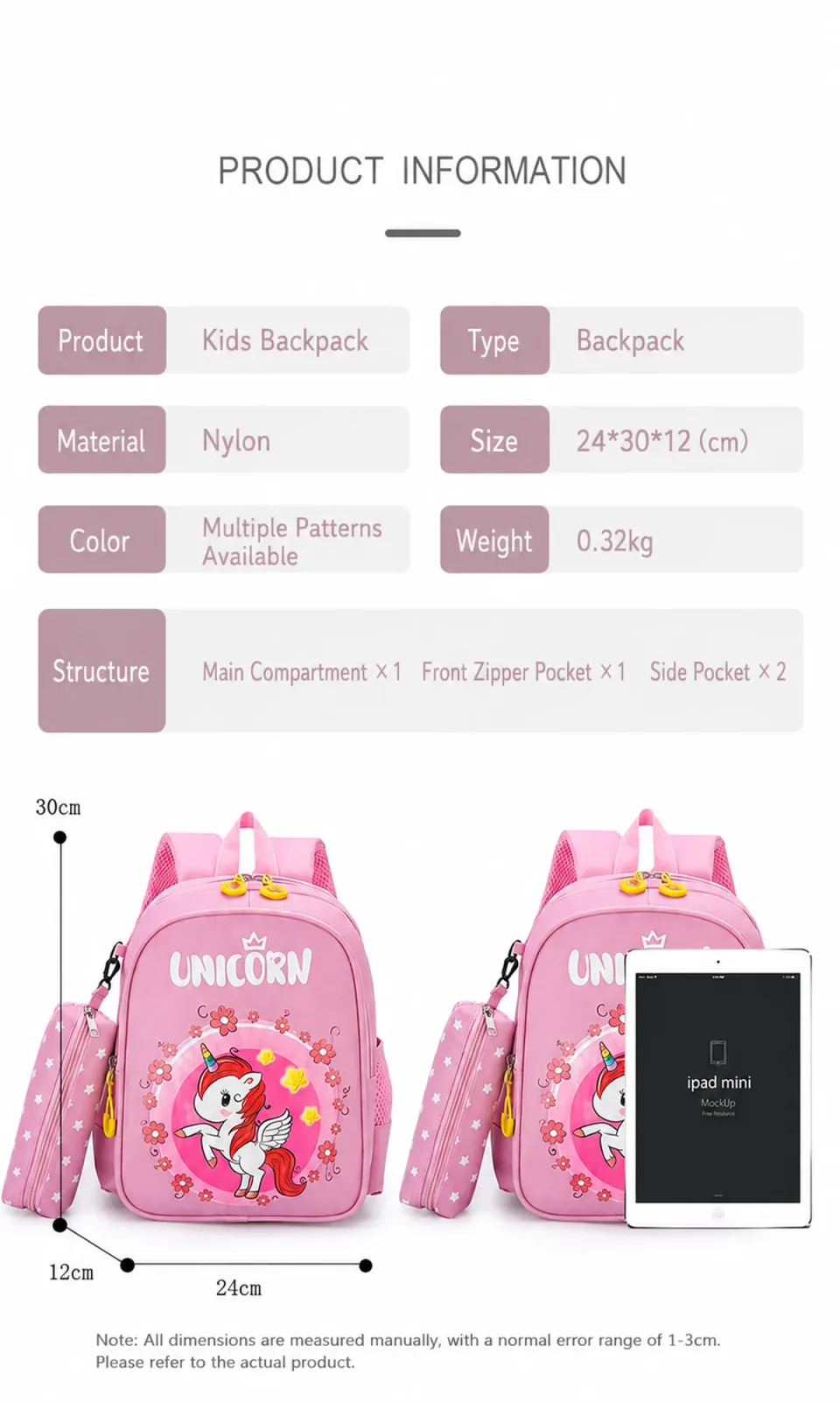 Mochila escolar 211-4# — Detalles del producto 05