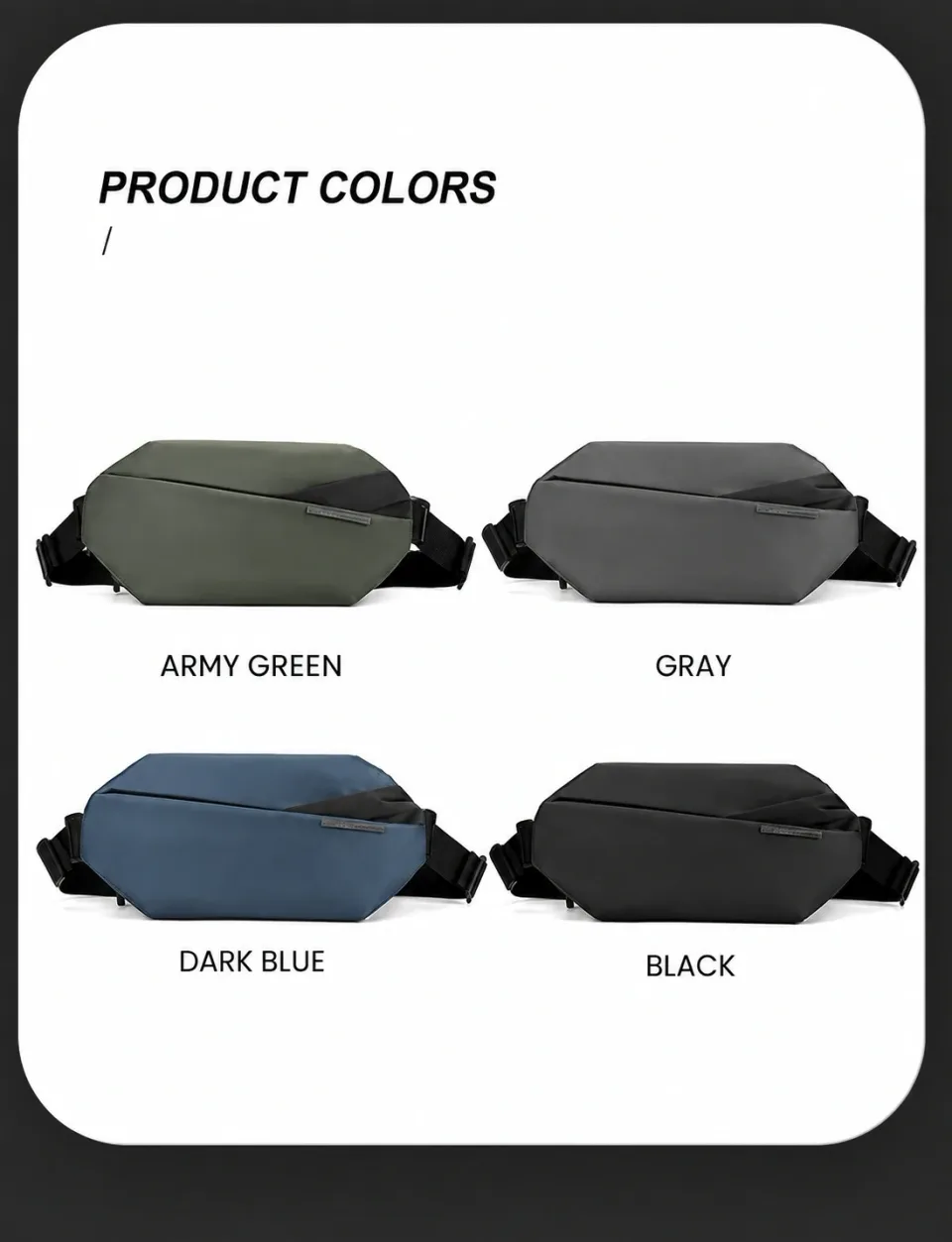 Bolsa transversal H1100-60 — Detalhes do produto 10