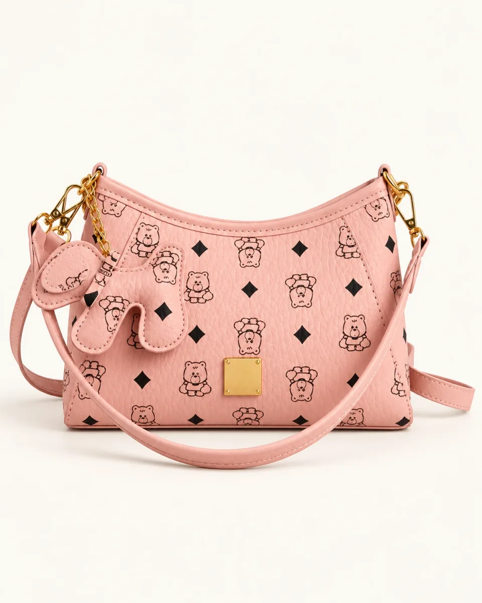 Women's Handbag 7033# — Pink